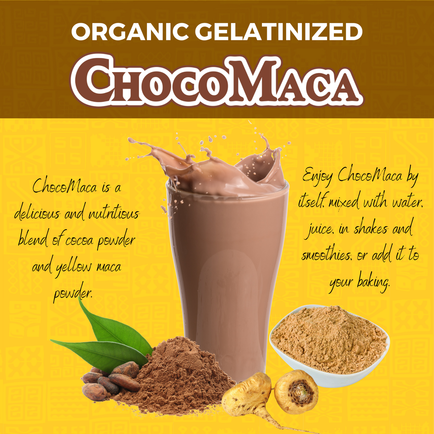 Taste twister Organic ChocoMaca (Maca + Cacao power)
