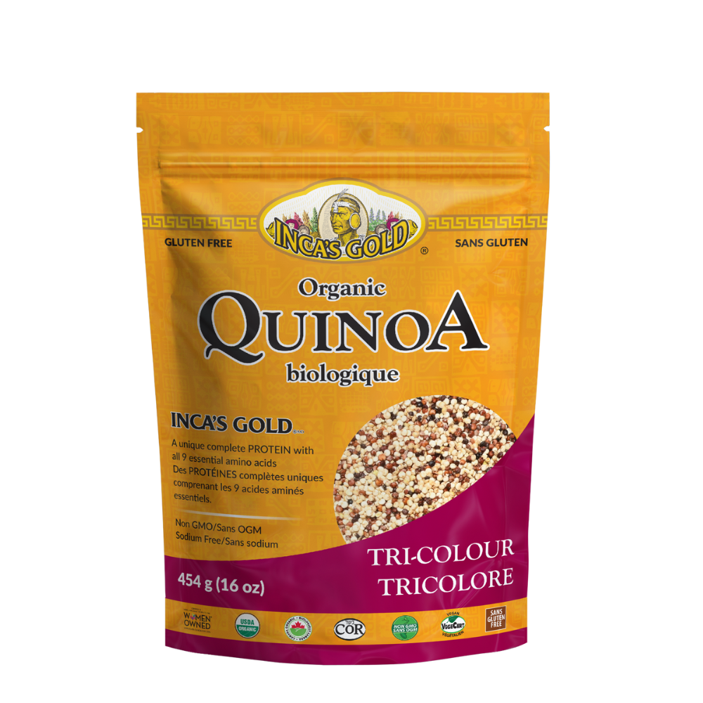 Organic Tri-Colour Quinoa - 454g