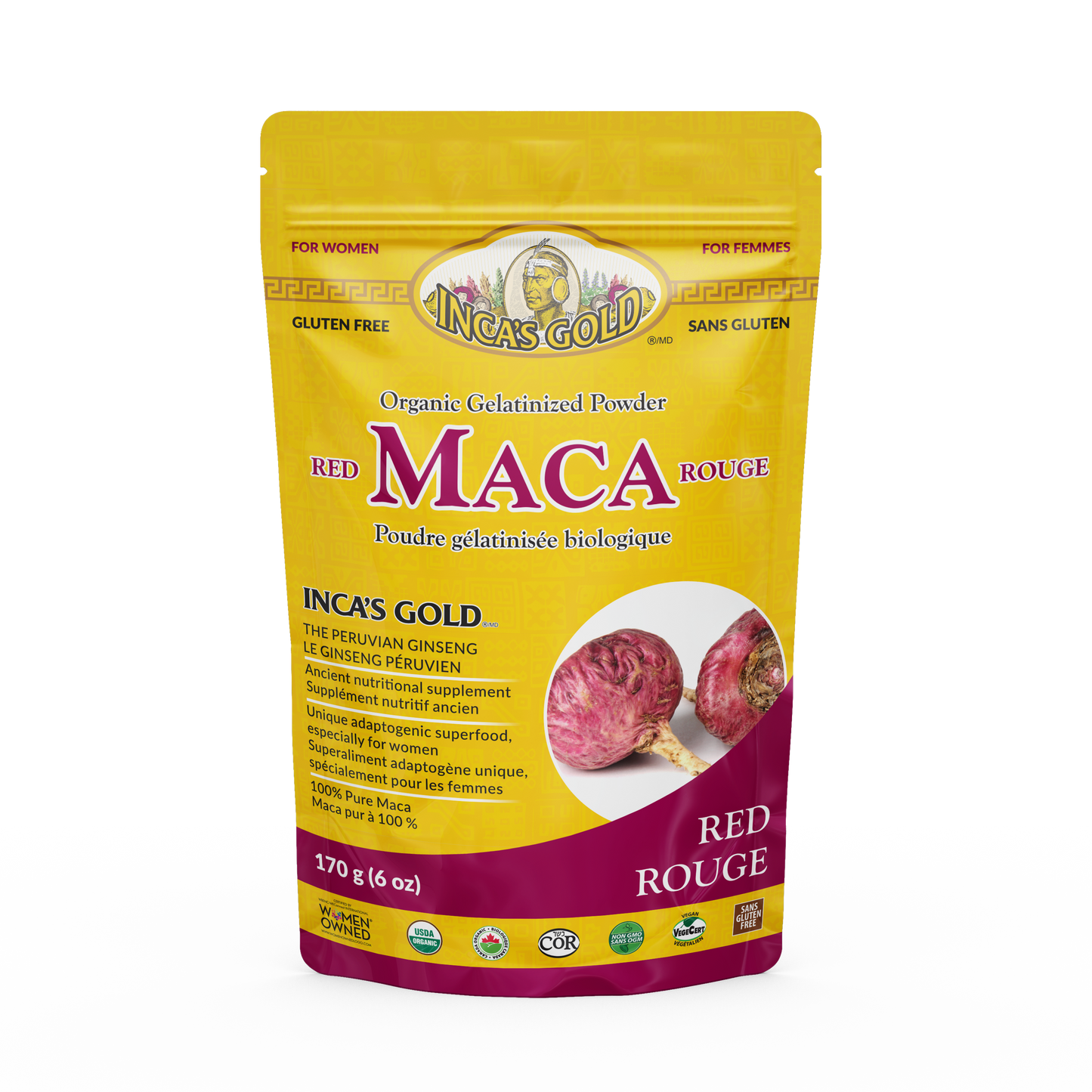 Organic Red Maca Powder - 170g