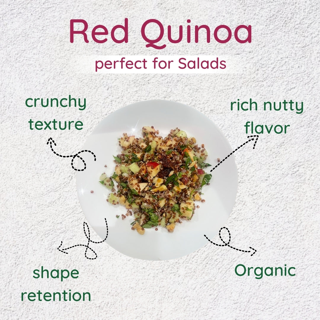 Organic Red Quinoa - 454g