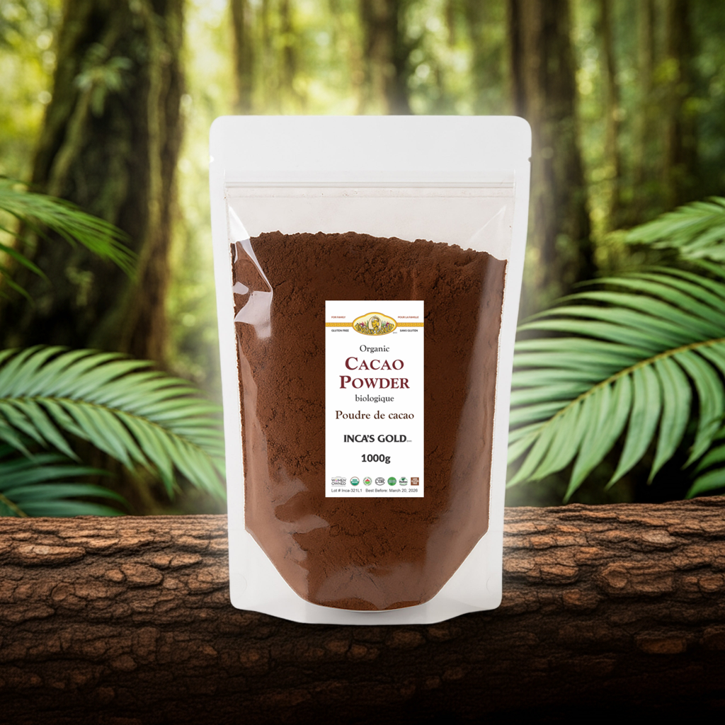 Organic Cacao Powder - 1 Kg - Warehouse pack