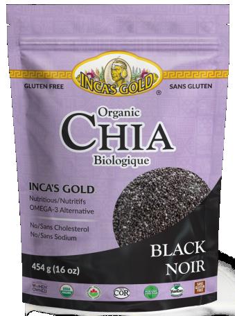 INCA'S GOLD ORGANIC CHIA SEEDS