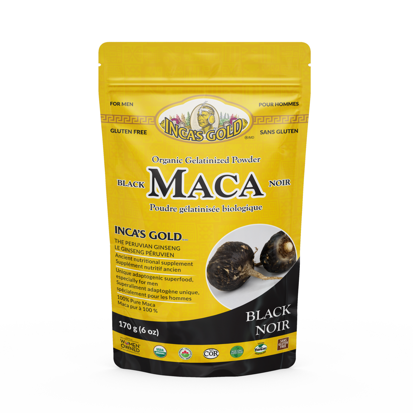 Organic Black Maca Powder - 170g