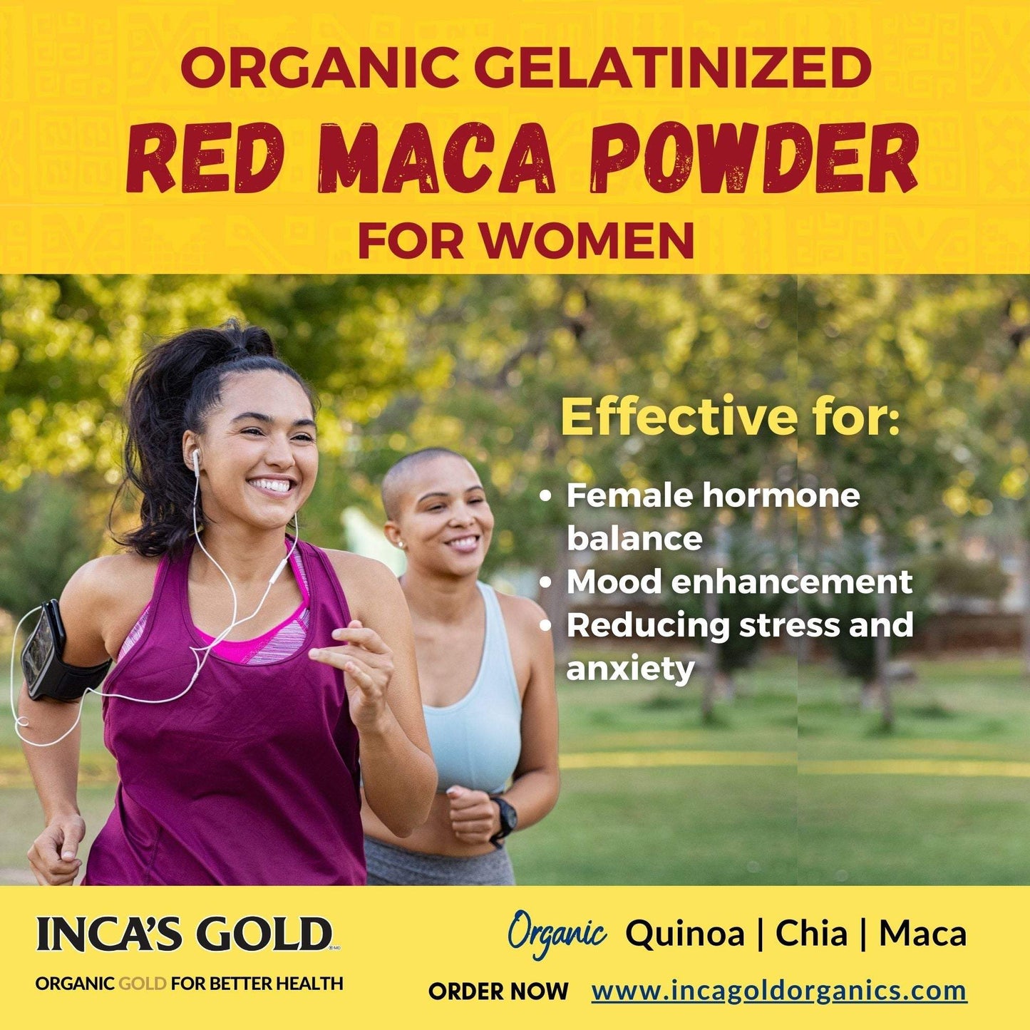 Organic Red Maca Powder - 170g