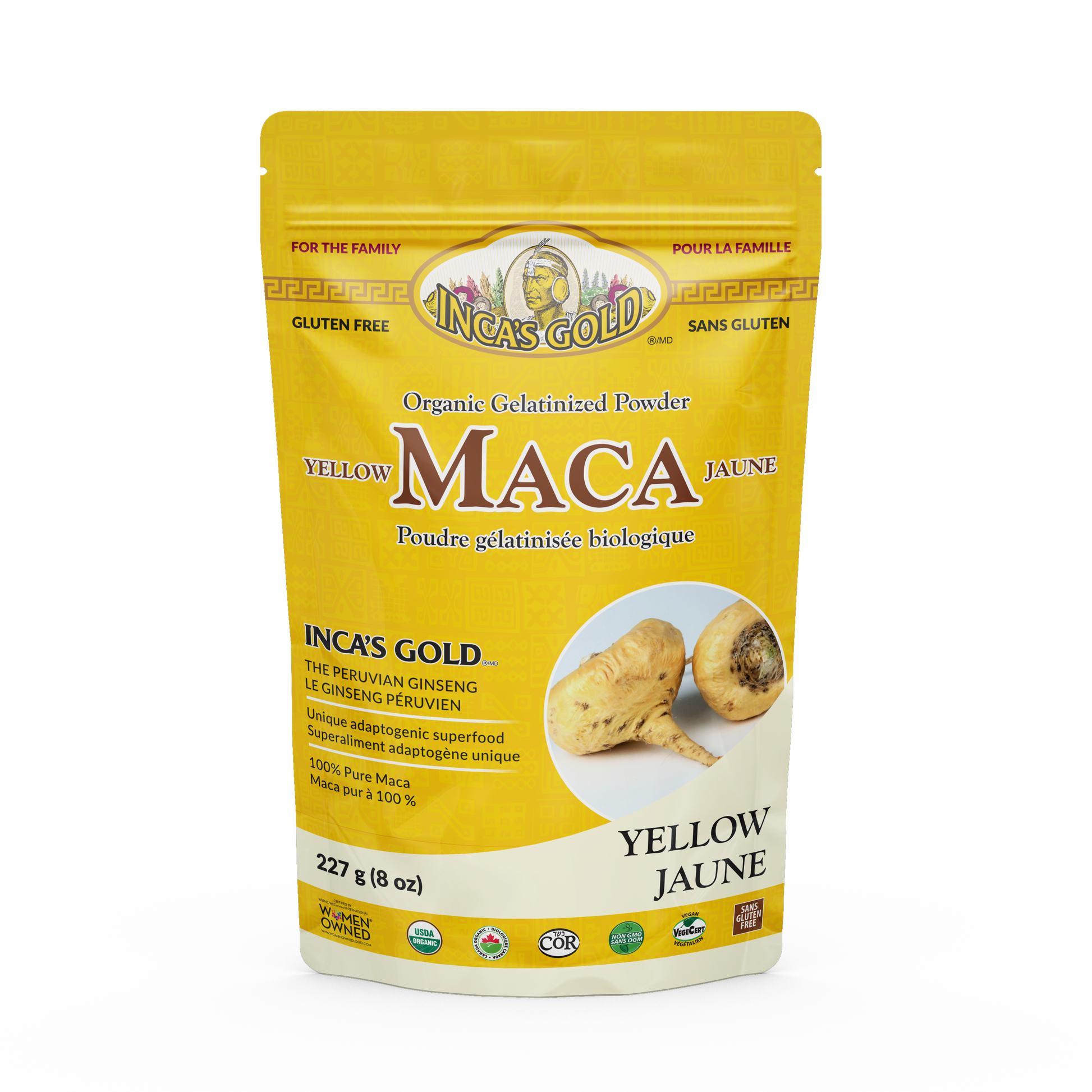 Organic gelatinized maca powder hot sale