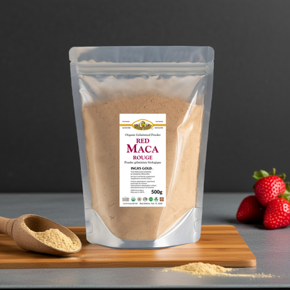 Organic Red Maca Powder - 500g  - Warehouse pack